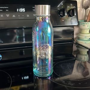 Reusable Recycled glass water bottle